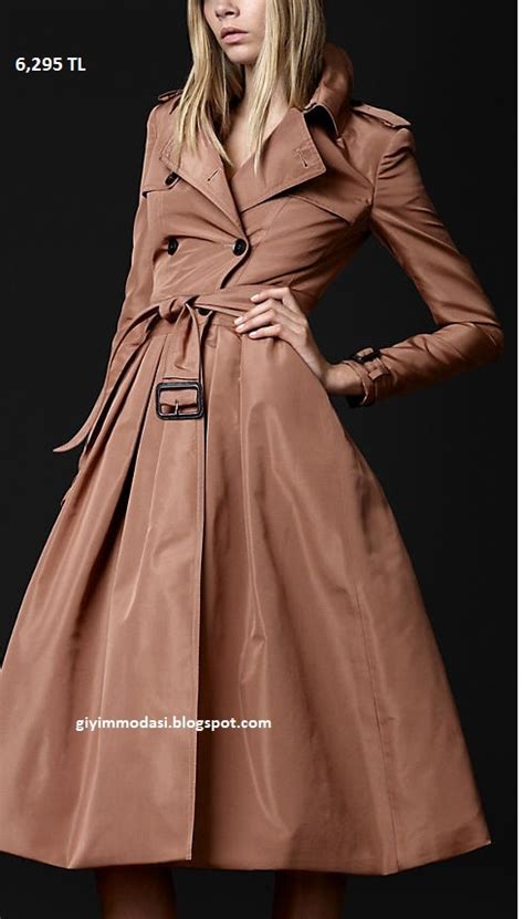 burberry trençkot bayan